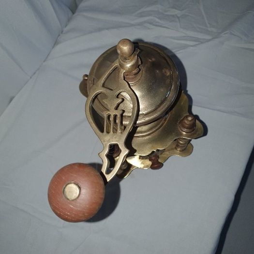 Antique coffee grinder