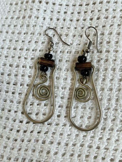 Irish Design Spiral Earrings