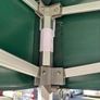 6 x 4 metre Aluminium gazebo 50mm strong legs 3 colours - Red,Green & Blue With sides & Bag Image 3