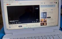 HP Stream Laptop, Model 14-ax054sa, White, 4GB Ram, 32GB HDD, Intel Celeron CPU N3060, 1.6GHz, Microsoft Edge, Chrome