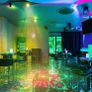 DJ Laser 3 Lens 40 Pattern Club RG Laser BLUE LED Stage Lighting Home Music Party Professional Projector DJ Light Disco Image 4