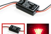 GS-100A Flash Strobe Controller Flasher Module For Car LED Brake Stop Light Lamp 12V Short Circuit Protection