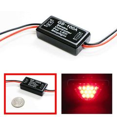 GS-100A Flash Strobe Controller Flasher Module For Car LED Brake Stop Light Lamp 12V Short Circuit Protection