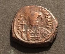 Byzantine Empire Emperor Heraclius 619 AD Follis