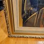 Our Lady of Perpetual Help (also known as Our Lady of Perpetual Succour), a classic Byzantine Catholic icon depicting the Virgin Mary holding the Christ Child. Quality gold lithograph framed in large guilded frame. 20 1/2" Heigh x 16 1/2" wide. Image 6