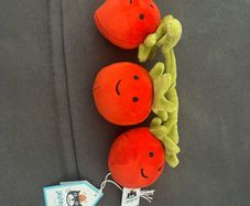 Jellycat tomato vine soft plush teddy