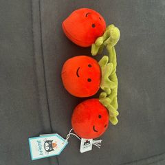 Jellycat tomato vine soft plush teddy