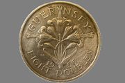 Guernsey 1956 - 8 Doubles, Elizabeth II