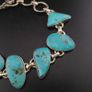 Stunning Arizona Turqouise with Sterling 925 Silver Bracelet Image 10