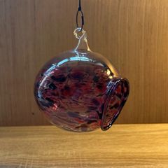 Handmade Hanging Multi Coloured Glass Ball