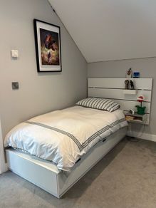 Ikea Single Bed with storage