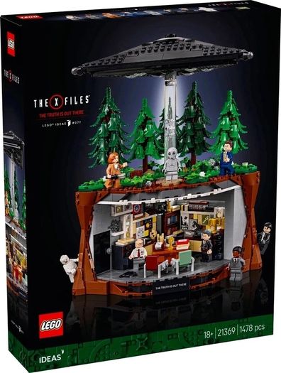 LEGO Ideas The X-Files 21369 Complete Set 1478 Pieces Limited Edition