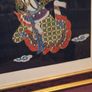 Vintage Thai Silk Painting - Framed Image 3