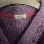 Next girls purple cardigan aged 3-4 Image 3