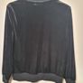 womens RALPH LAUREN black velvet sweater jumper blouse Size medium Image 10