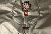 Duvel half pint Belgian beer glass