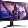 AOC Gaming C24G2AE - 24 inch FHD Curved Monitor, 165Hz, 1 ms MPRT, VA, AMD FreeSync, Speakers, Low Input Lag (1920x1080@ 165Hz, 250 cd/m, HDMI/DP/VGA) Image 5