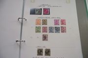A collection of Belgian stamps on pages in binder (1893-1998)