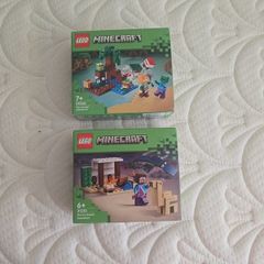 2 lego minecraft sets