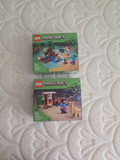 2 lego minecraft sets