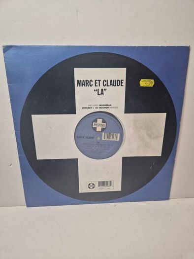 Marc Et Claude - La (12" Vinyl, 1998, Positiva) - Classic Trance