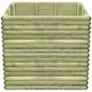 Garden Raised Bed 106x106x96 cm Impregnated Pinewood Image 3
