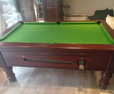 Slate pool table