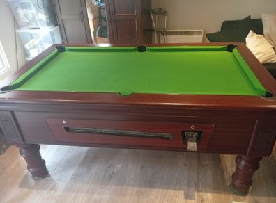Slate pool table