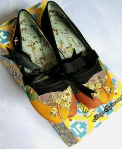 NEW Irregular Choice 36 Vintage Ballet Flats