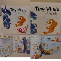 Tiny Whale A Fishy Tale Storybook