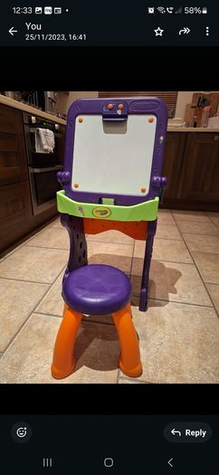 art table and chair