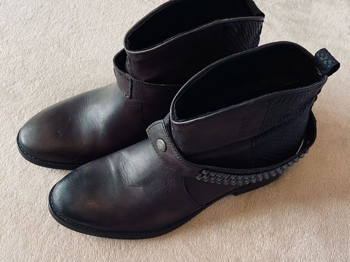 Gaudi brown ankle boots size 6 new