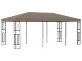 Gazebo 6x3 m Taupe Fabric