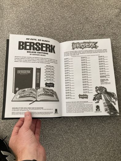 berserk deleux edition volume one