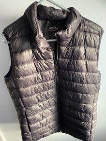 Large Mens Gilet Black