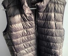 Large Mens Gilet Black