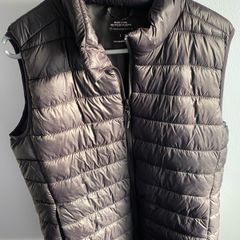 Large Mens Gilet Black