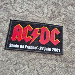AC/DC 2001 Stade De France sew-on patch