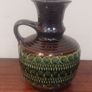 Fabulous Mid Century Funky Retro West German, One Handled Vase Produced by Bay Keramik, Ransbach Baumbach, Shape Number 77/17, Circa 1960s Image 6