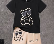 Two-Piece Set Design with Glasses, a Quirky Bea