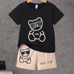 Two-Piece Set Design with Glasses, a Quirky Bea