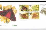1994 Ireland Fauna &amp; Flora Moths Commemorative Stamps Miniature Sheet An Post First Day Cover (FDC)