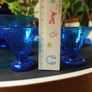 Cobalt Blue Ice Cream Set - Very unique - Hand Made Image 5