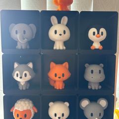 Adorable 3D Printed Collectible Animal Figures