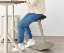 ikea NILSERIK standing support stool chair for standing desk