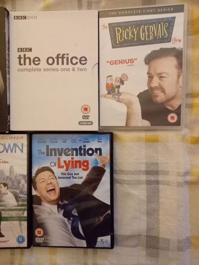 Ricky Gervais Dvd Collection Extras The Office Etc Comedy