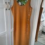 dress bnwt size 14 striped button detail sleeveless dress primark Image 3