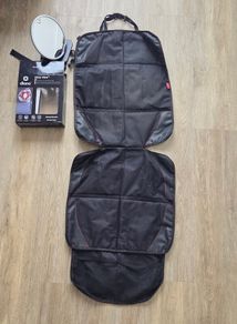 Car seat protector and baby mirror.