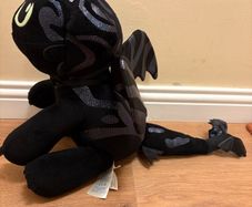 Genuine build a bear plush toy - "Toothless Dragon"