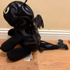 Genuine build a bear plush toy - "Toothless Dragon"